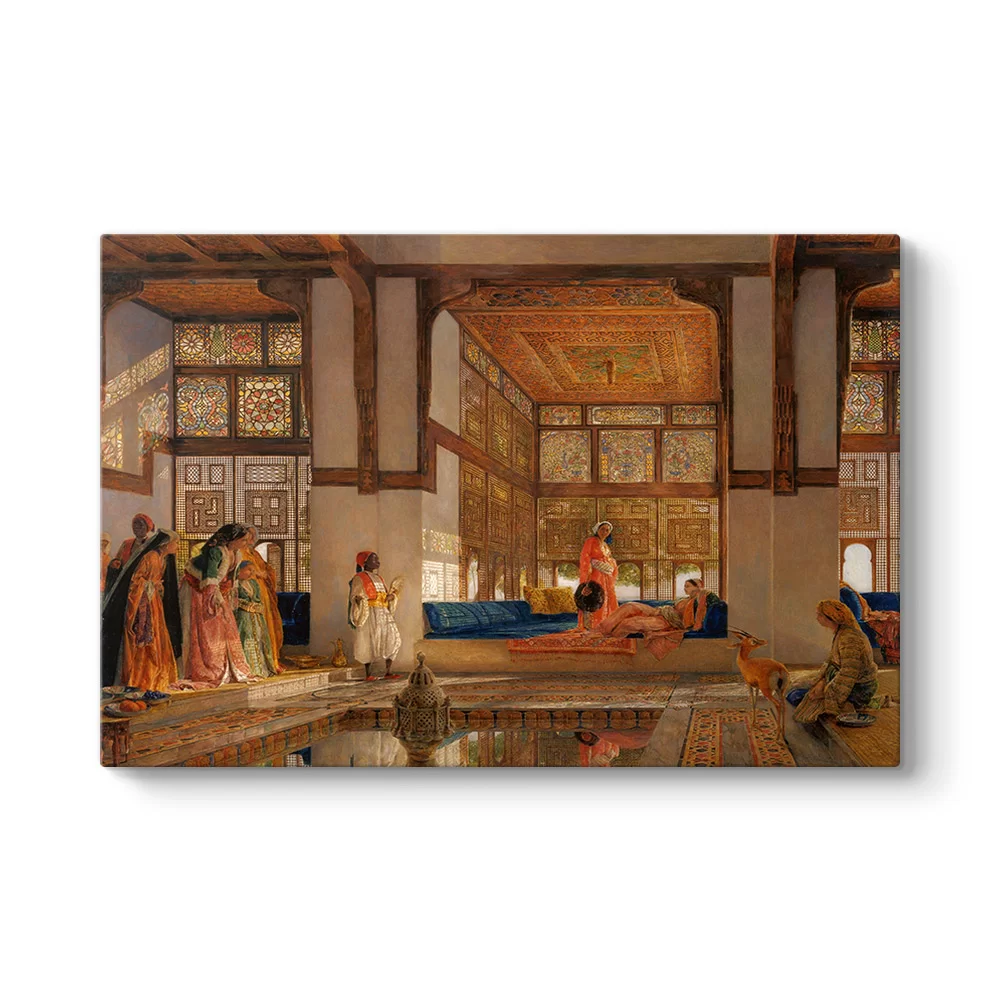 A. Melville - An Arab Interior Tablosu - Model 1